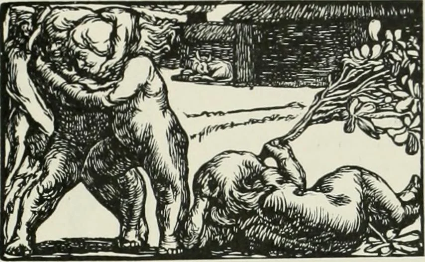 An illustration from Studio international, 1893, leaf 36