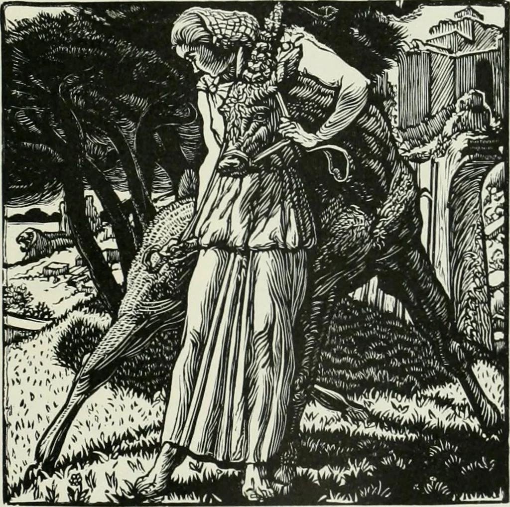 An illustration from Studio international, 1893, leaf 36