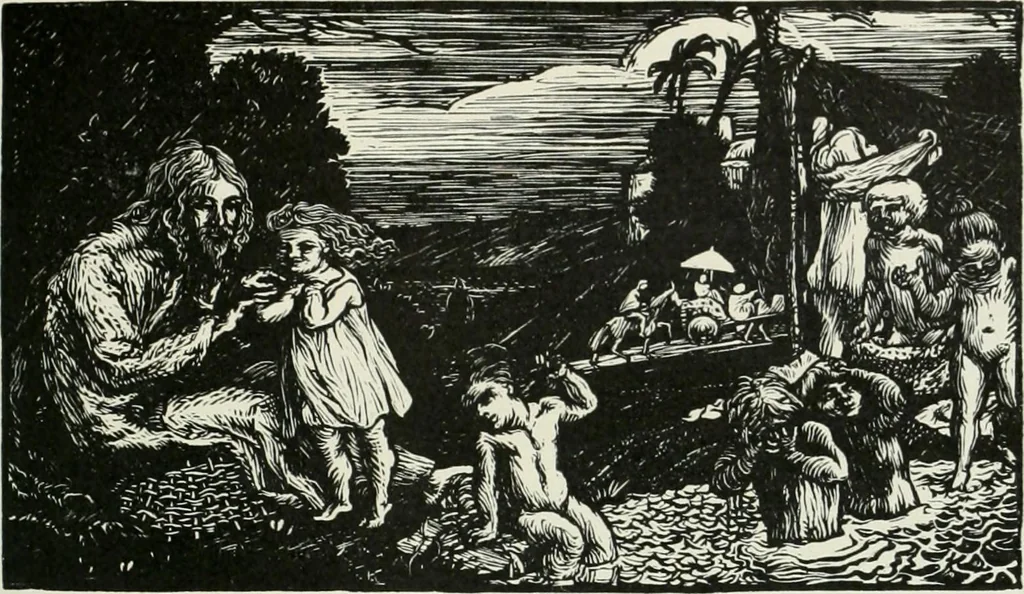 An illustration from Studio international, 1893, leaf 46