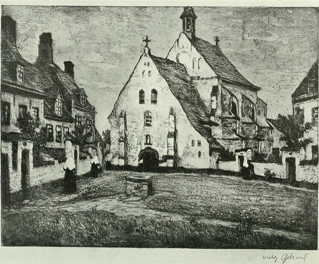 An illustration from Studio international, 1893, leaf 63