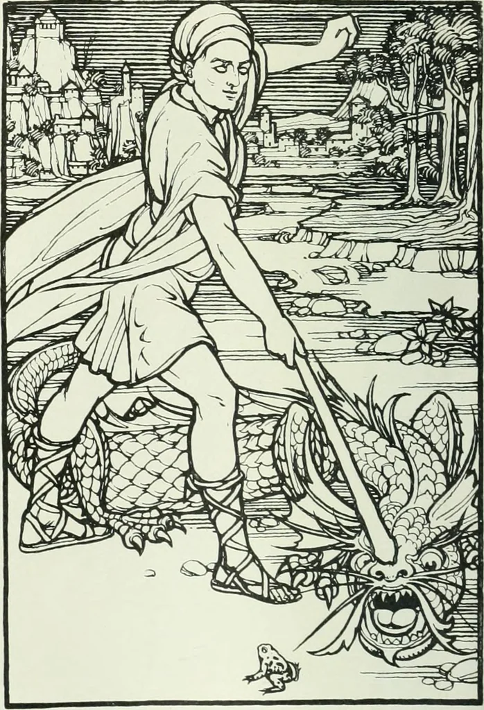 An illustration from Studio international, 1893, leaf 71
