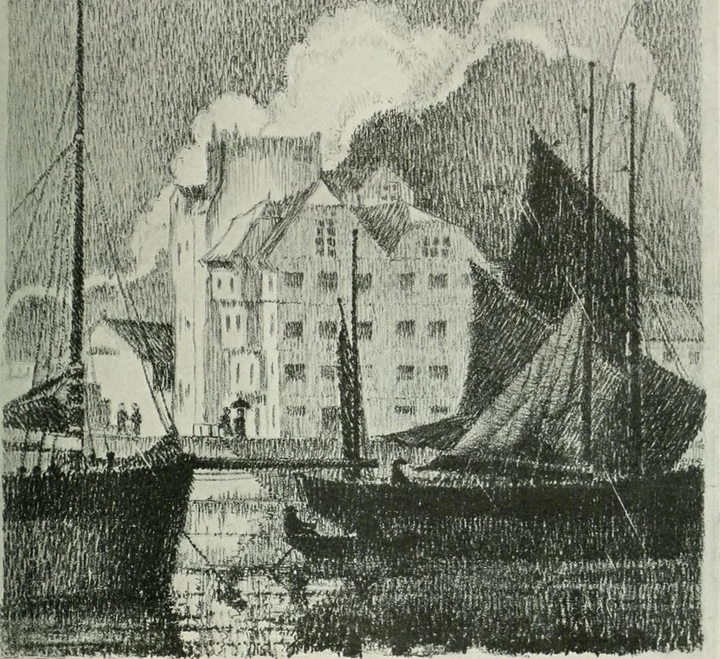 An illustration from Studio international, 1893, leaf 72