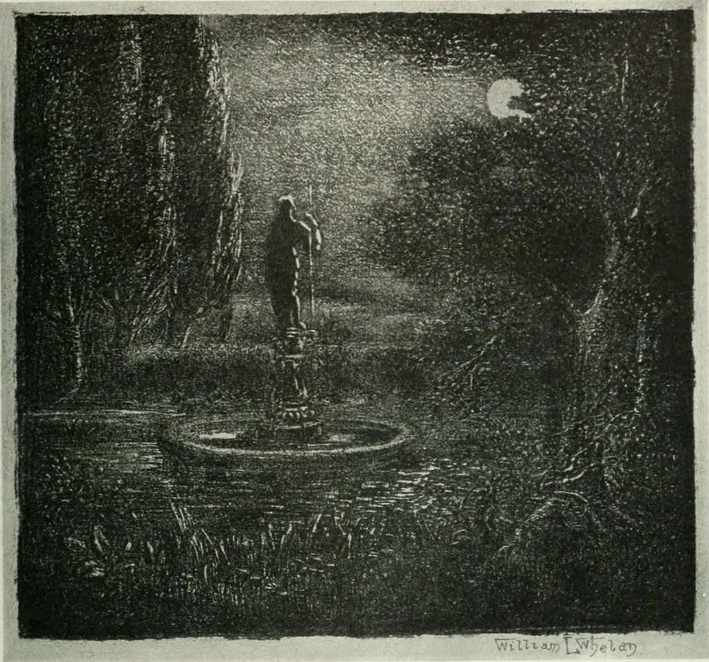 An illustration from Studio international, 1893, leaf 74