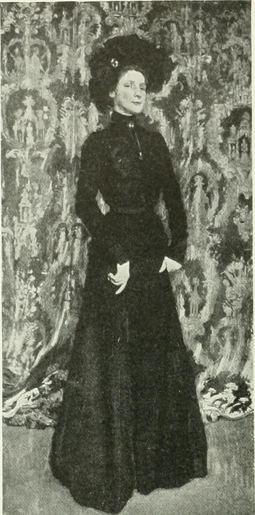 An illustration from Studio international, 1893, leaf 77