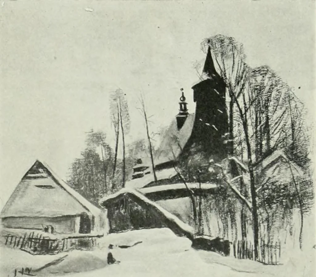 An illustration from Studio international, 1893, leaf 78