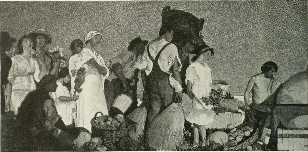 An illustration from Studio international, 1893, leaf 81