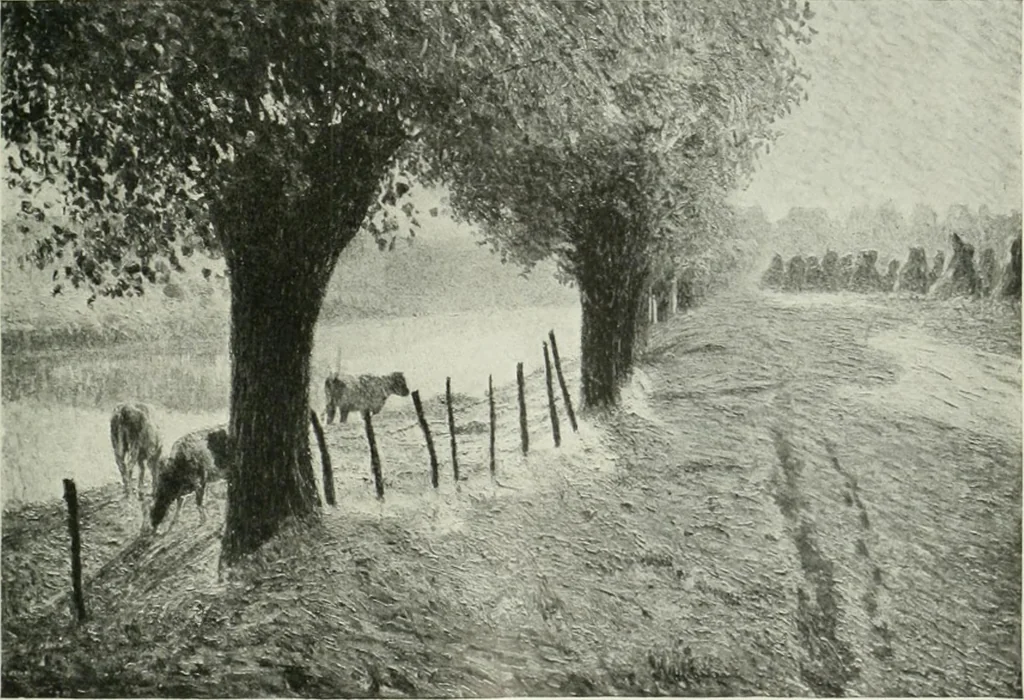 An illustration from Studio international, 1893, leaf 86