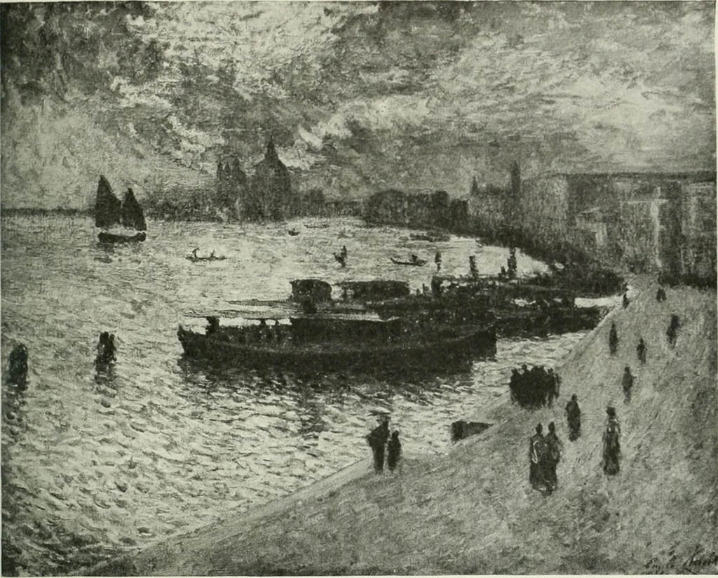 An illustration from Studio international, 1893, leaf 94