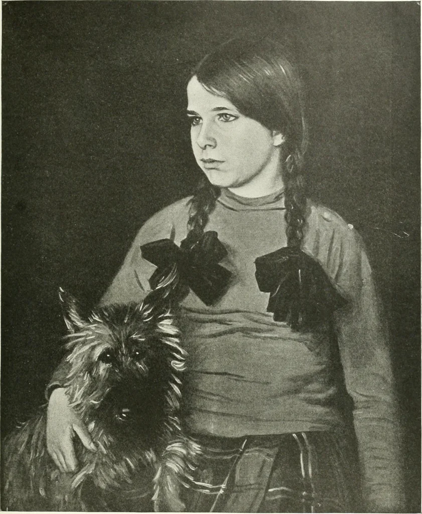 An illustration from Studio international, 1893, leaf 108