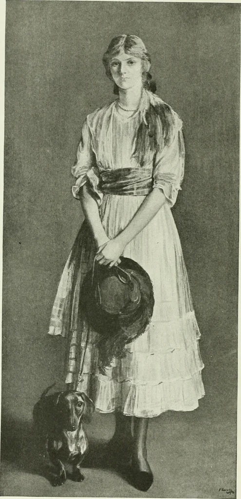 An illustration from Studio international, 1893, leaf 109