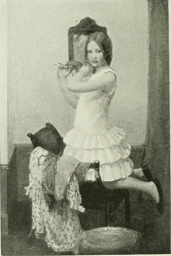 An illustration from Studio international, 1893, leaf 115