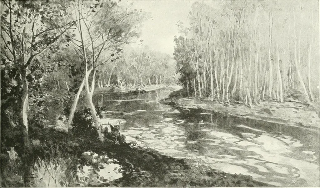 An illustration from Studio international, 1893, leaf 120