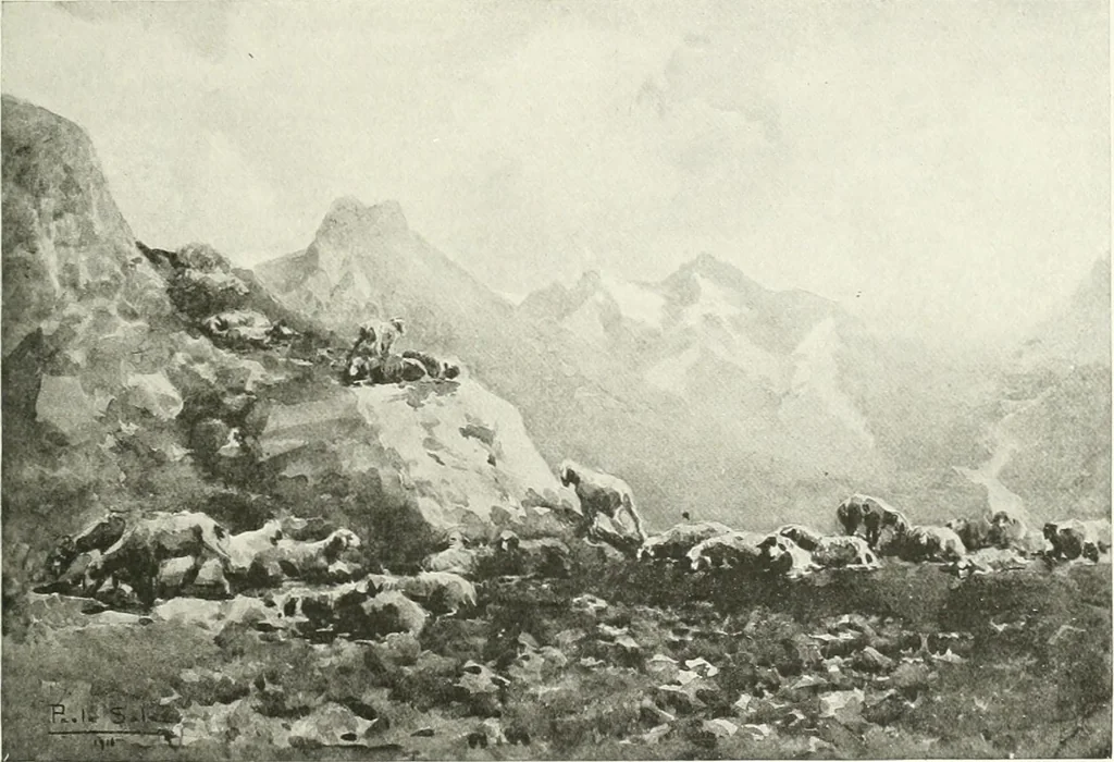 An illustration from Studio international, 1893, leaf 120