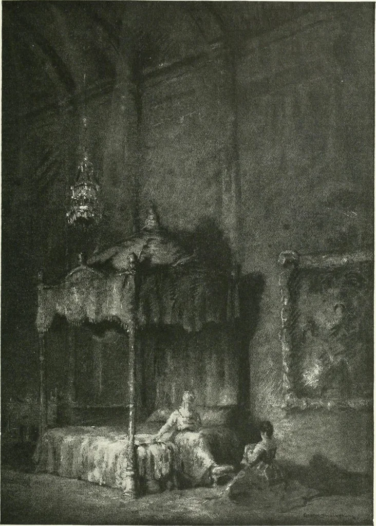 An illustration from Studio international, 1893, leaf 134