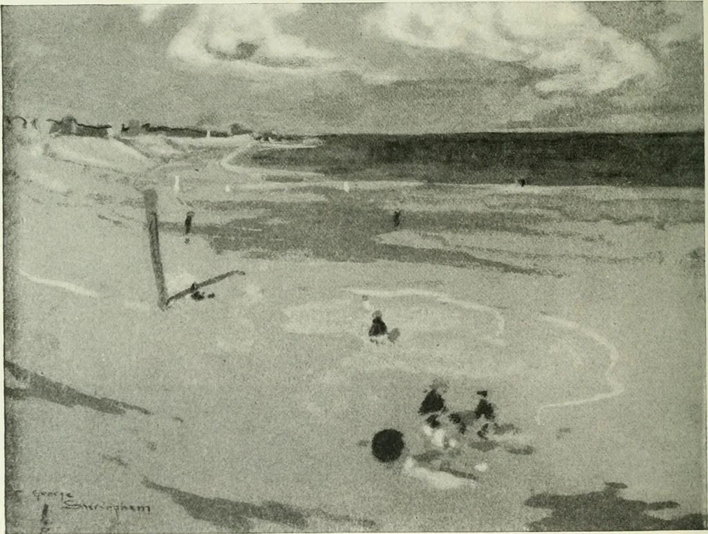 An illustration from Studio international, 1893, leaf 135