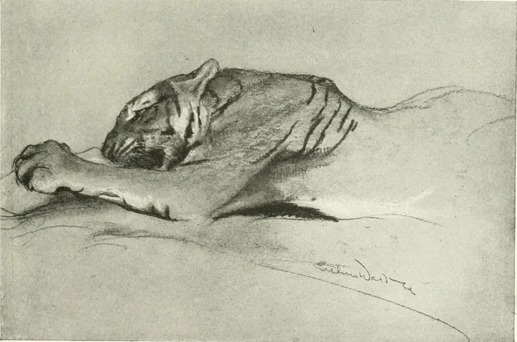 An illustration from Studio international, 1893, leaf 18