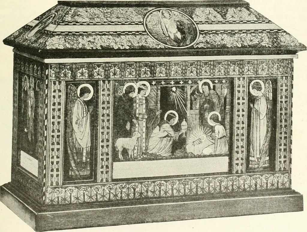 An illustration from Studio international, 1893, leaf 184