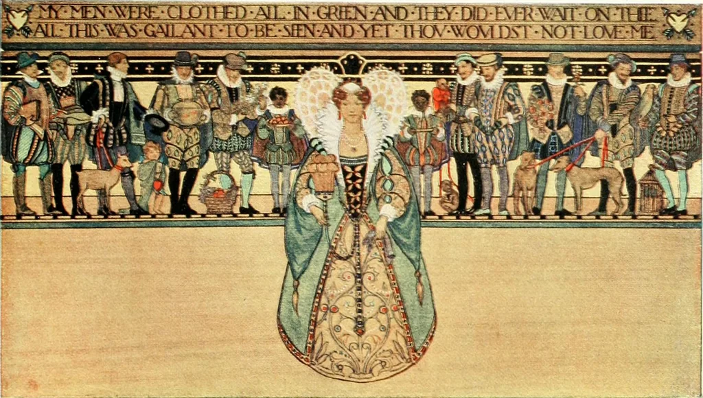 An illustration from Studio international, 1893, leaf 186