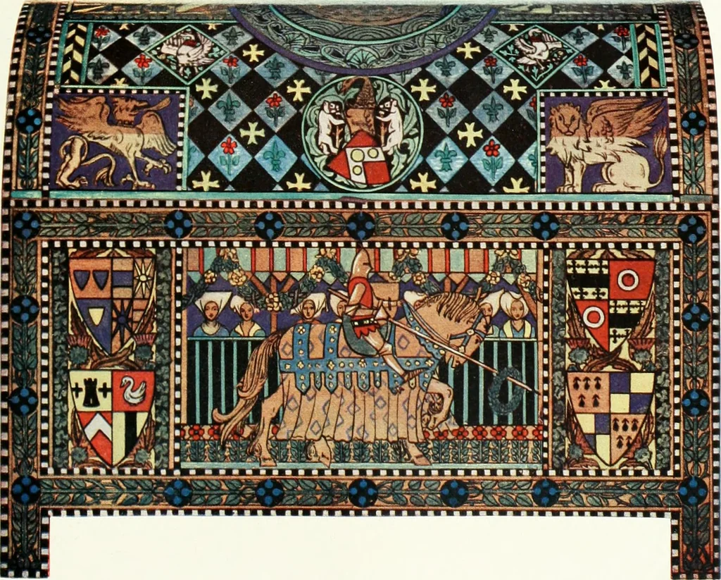 An illustration from Studio international, 1893, leaf 192