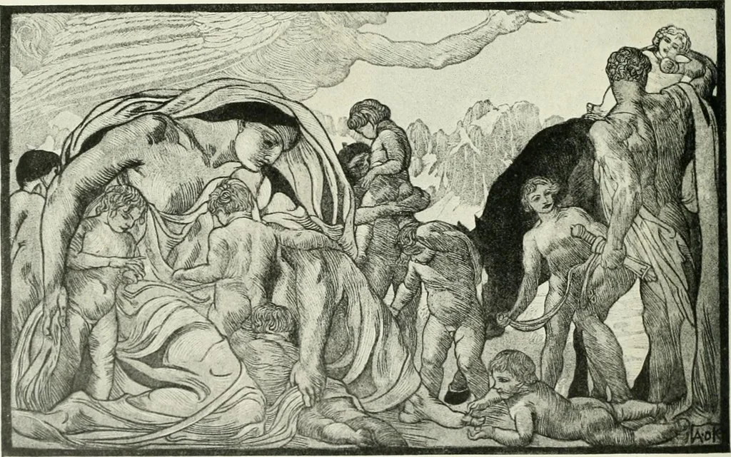 An illustration from Studio international, 1893, leaf 195