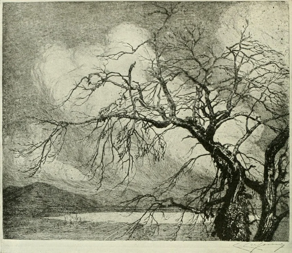 An illustration from Studio international, 1893, leaf 197