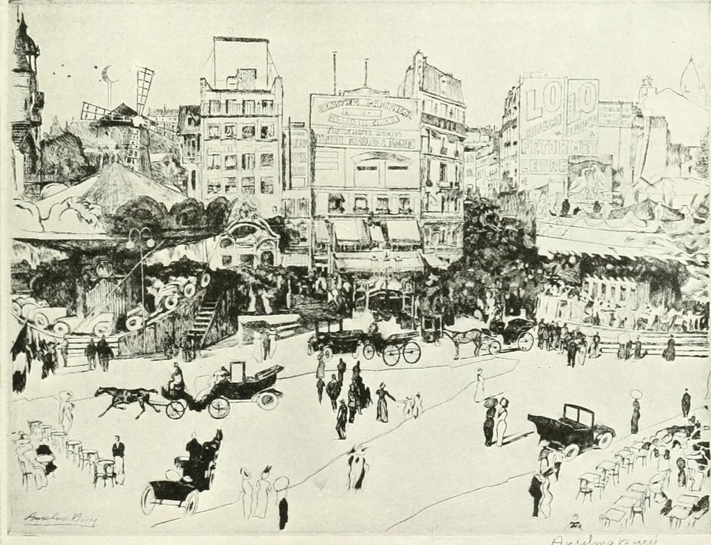 An illustration from Studio international, 1893, leaf 200