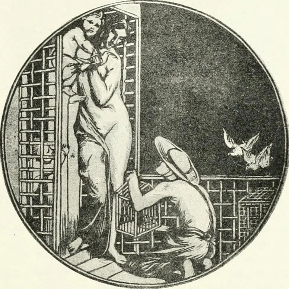 An illustration from Studio international, 1893, leaf 202