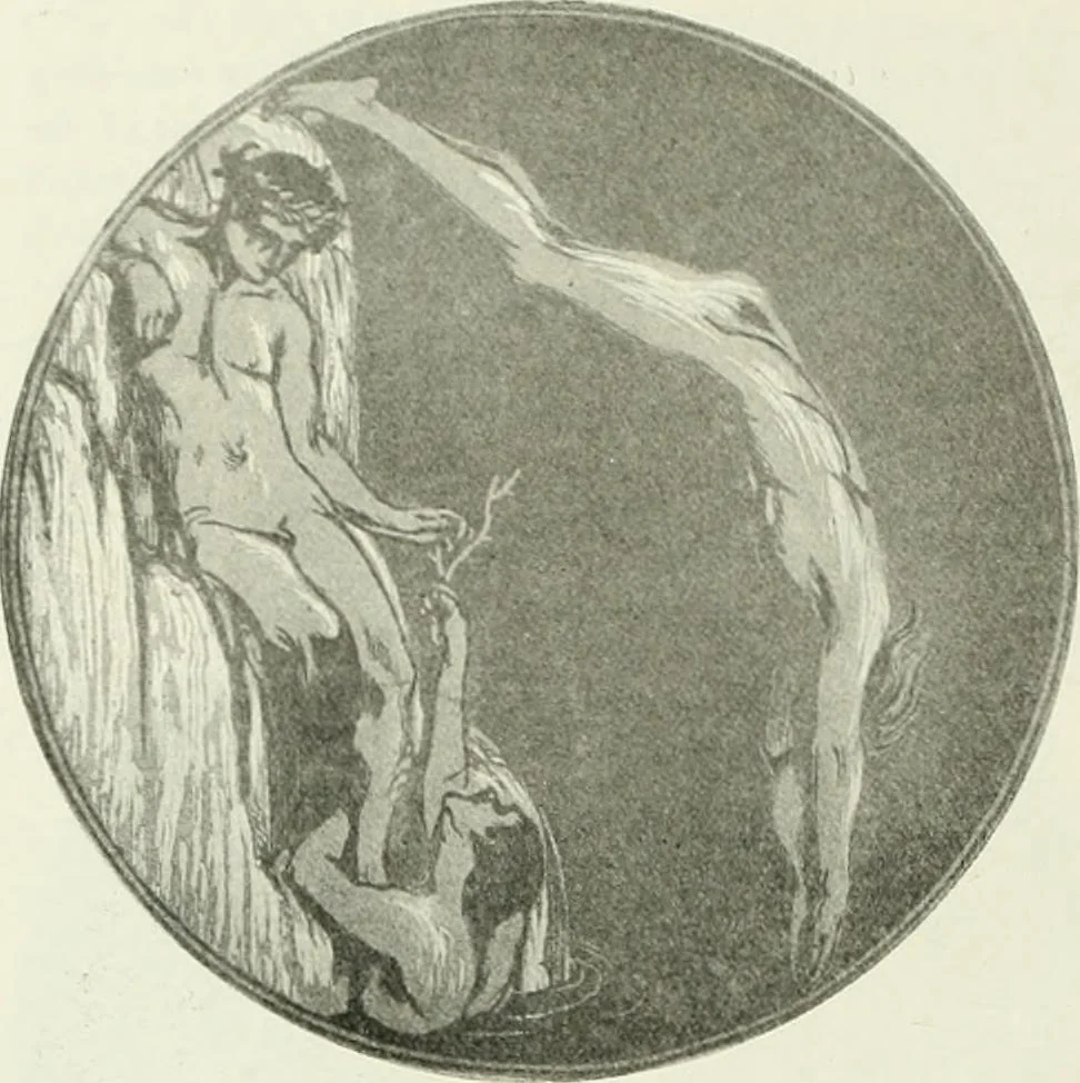 An illustration from Studio international, 1893, leaf 203