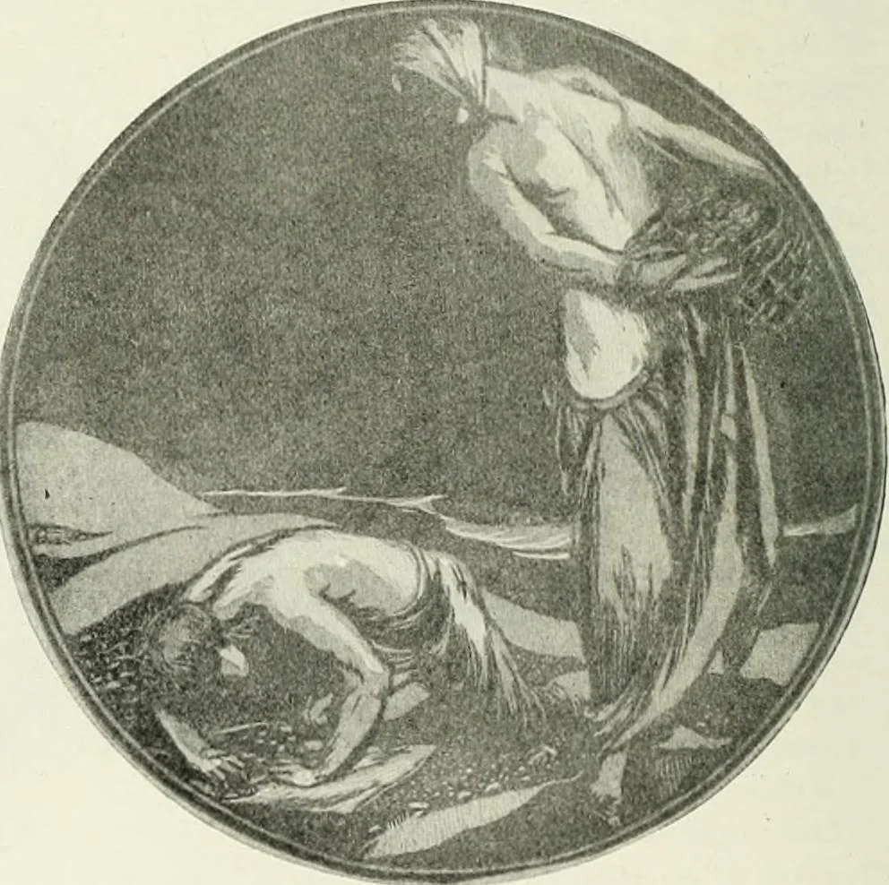 An illustration from Studio international, 1893, leaf 203