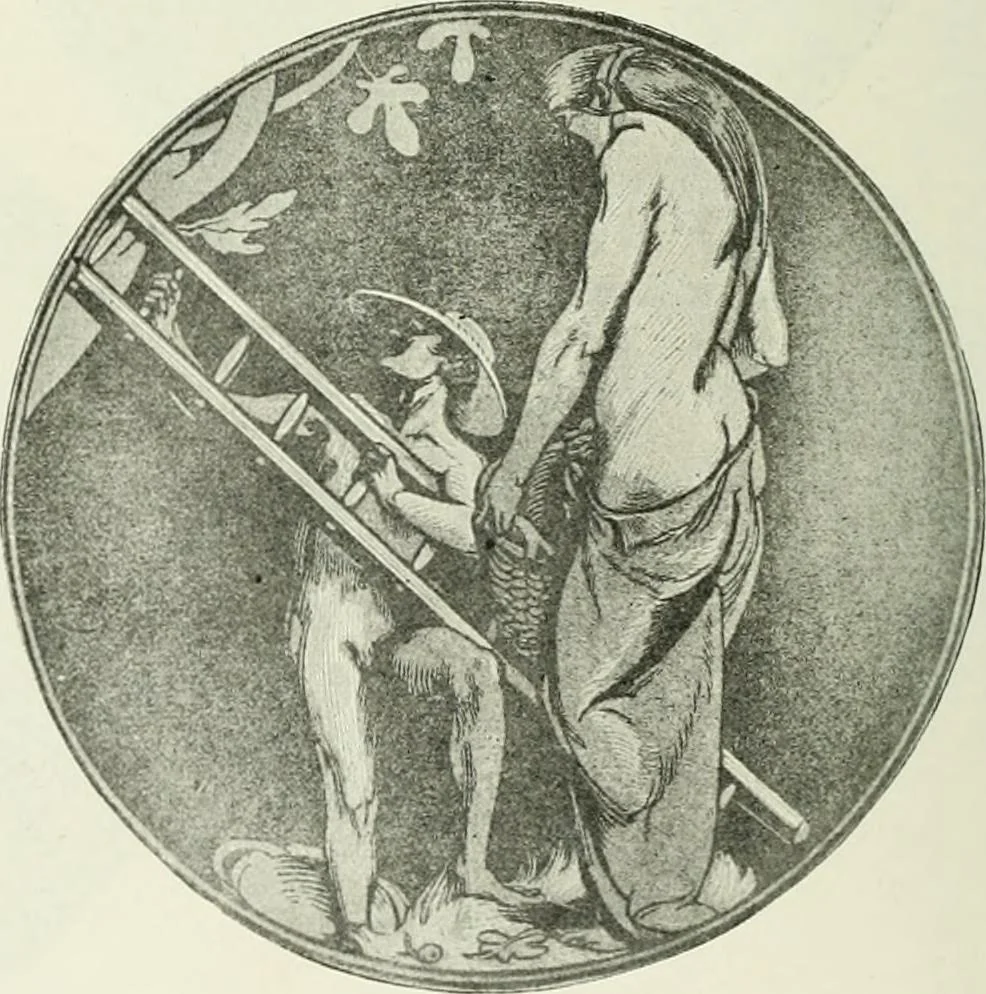 An illustration from Studio international, 1893, leaf 205