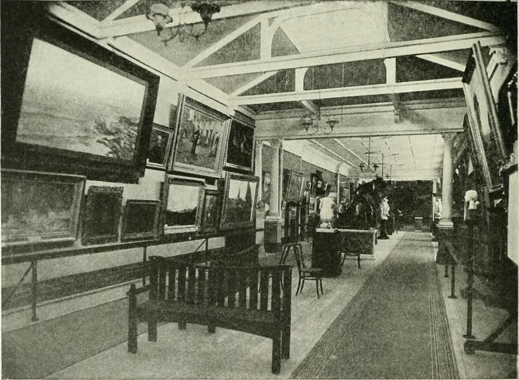 An illustration from Studio international, 1893, leaf 207