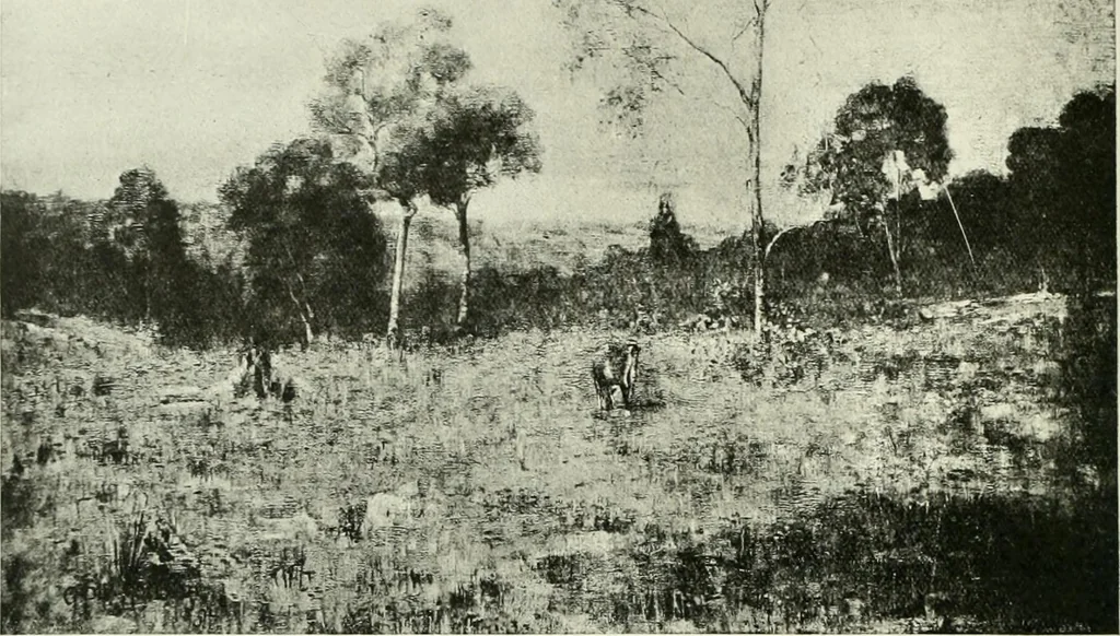 An illustration from Studio international, 1893, leaf 215