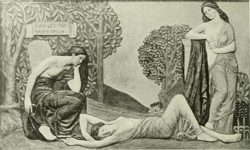 An illustration from Studio international, 1893, leaf 227