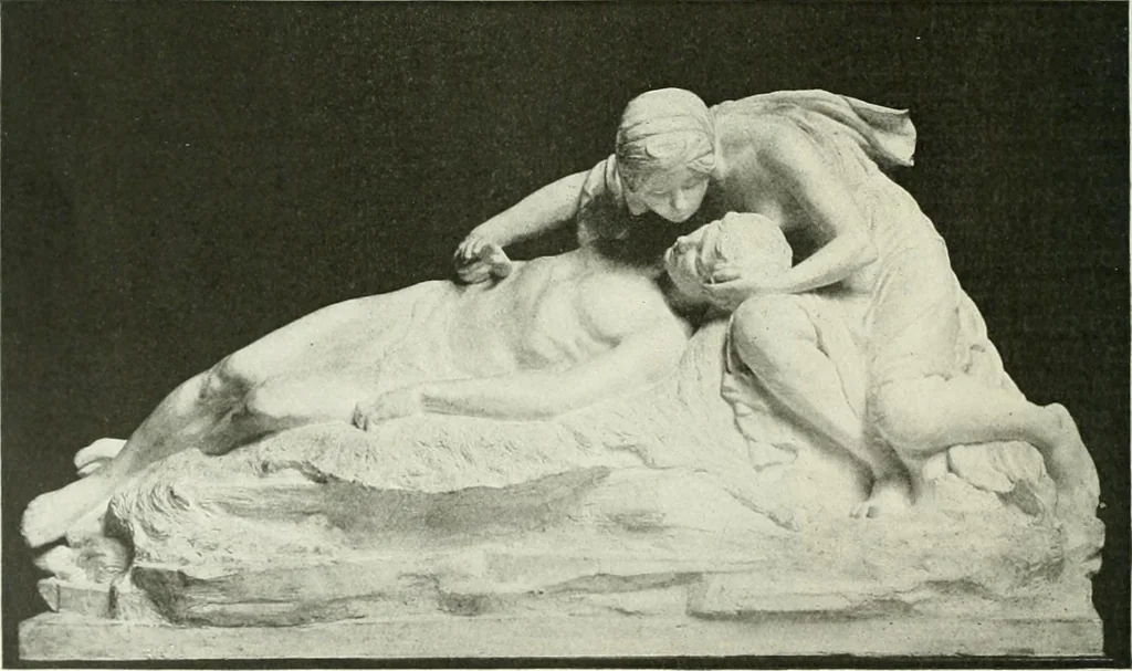 An illustration from Studio international, 1893, leaf 227