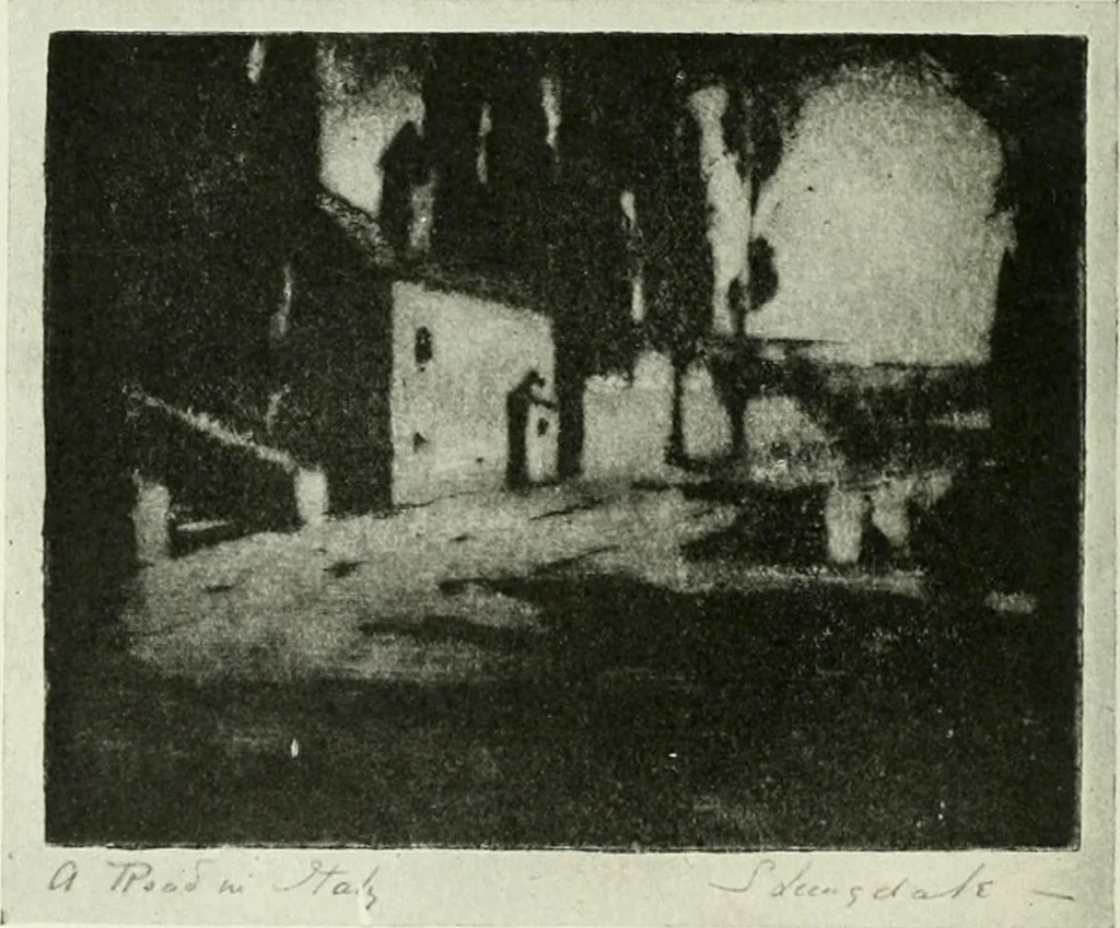 An illustration from Studio international, 1893, leaf 231