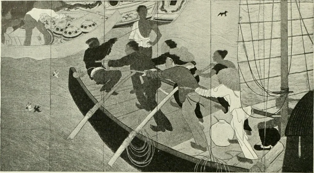 An illustration from Studio international, 1893, leaf 237
