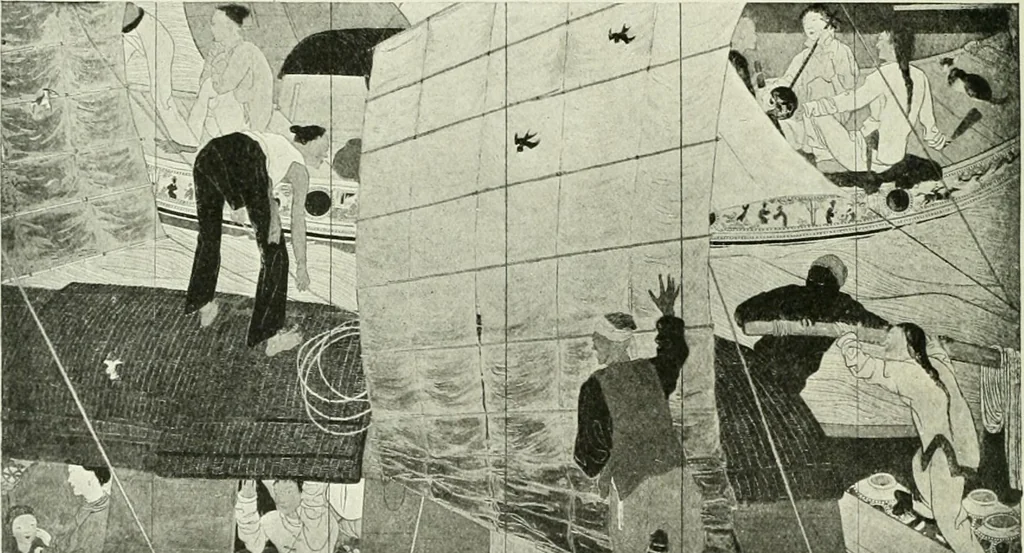 An illustration from Studio international, 1893, leaf 237