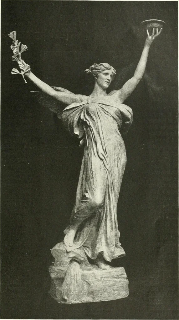 An illustration from Studio international, 1893, leaf 24