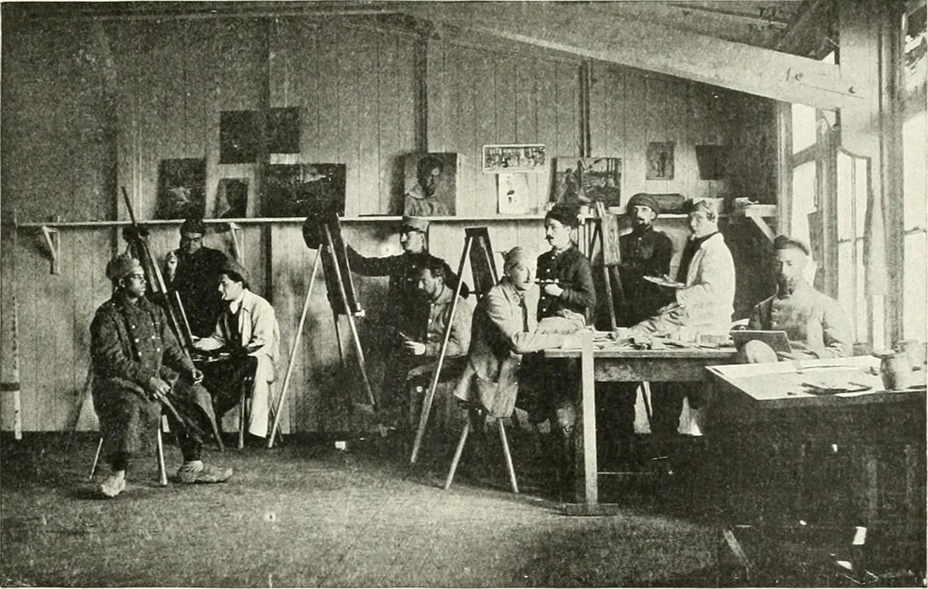 An illustration from Studio international, 1893, leaf 240
