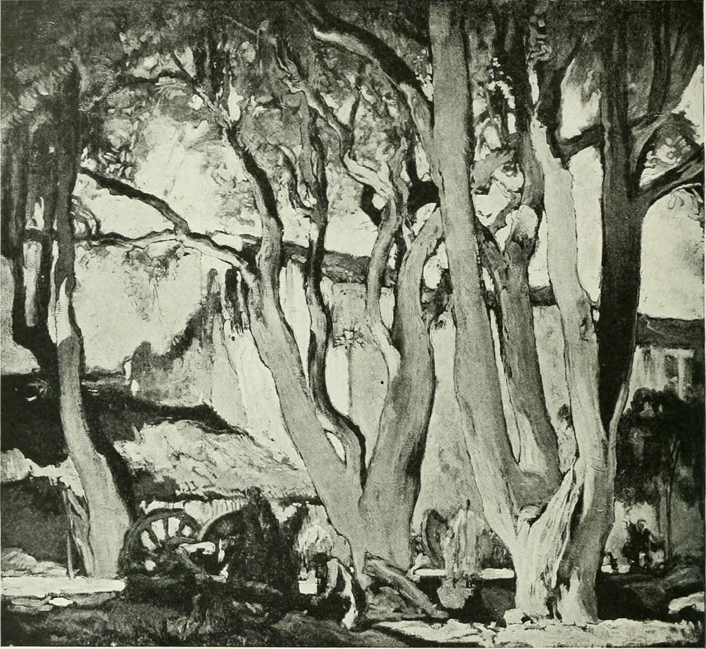An illustration from Studio international, 1893, leaf 51