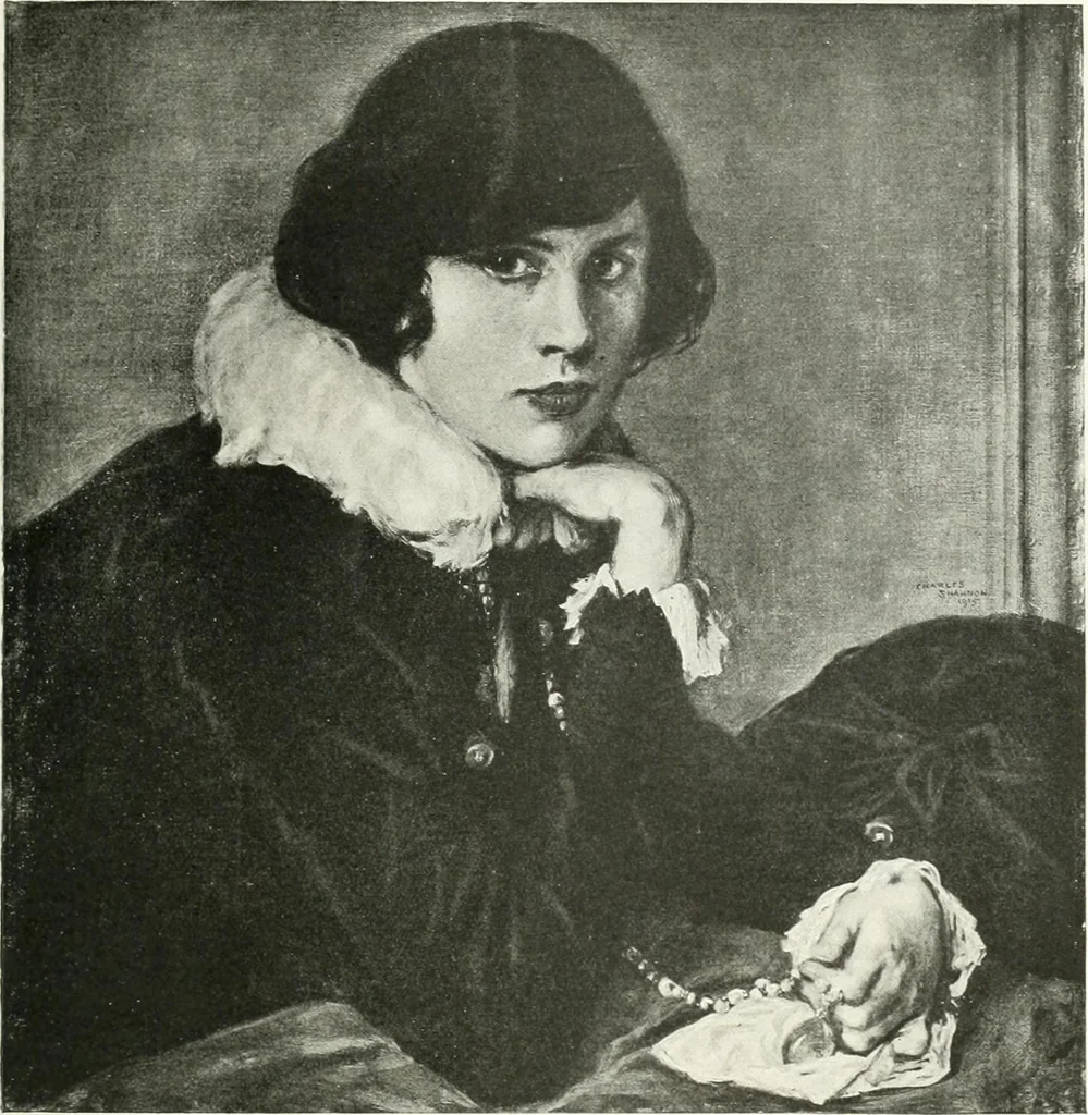 An illustration from Studio international, 1893, leaf 54