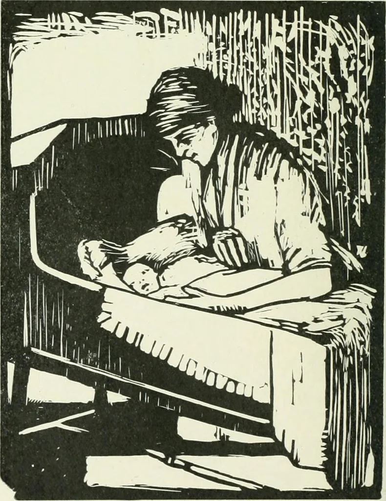 An illustration from Studio international, 1893, leaf 57