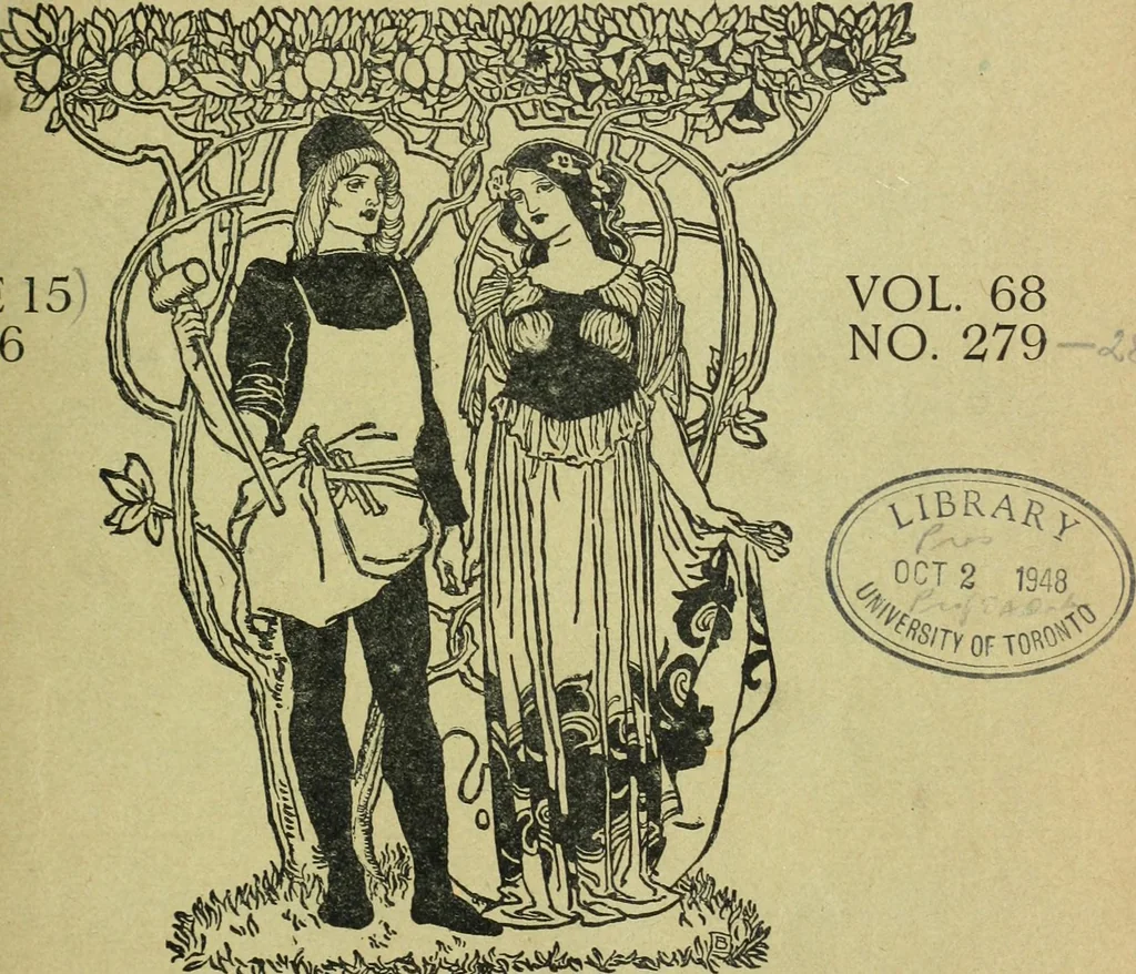An illustration from Studio international, 1893, leaf 6