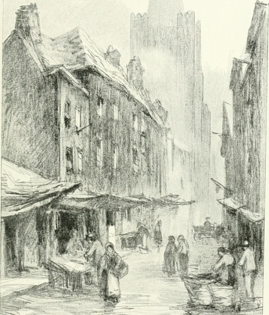 An illustration from Studio international, 1893, leaf 60