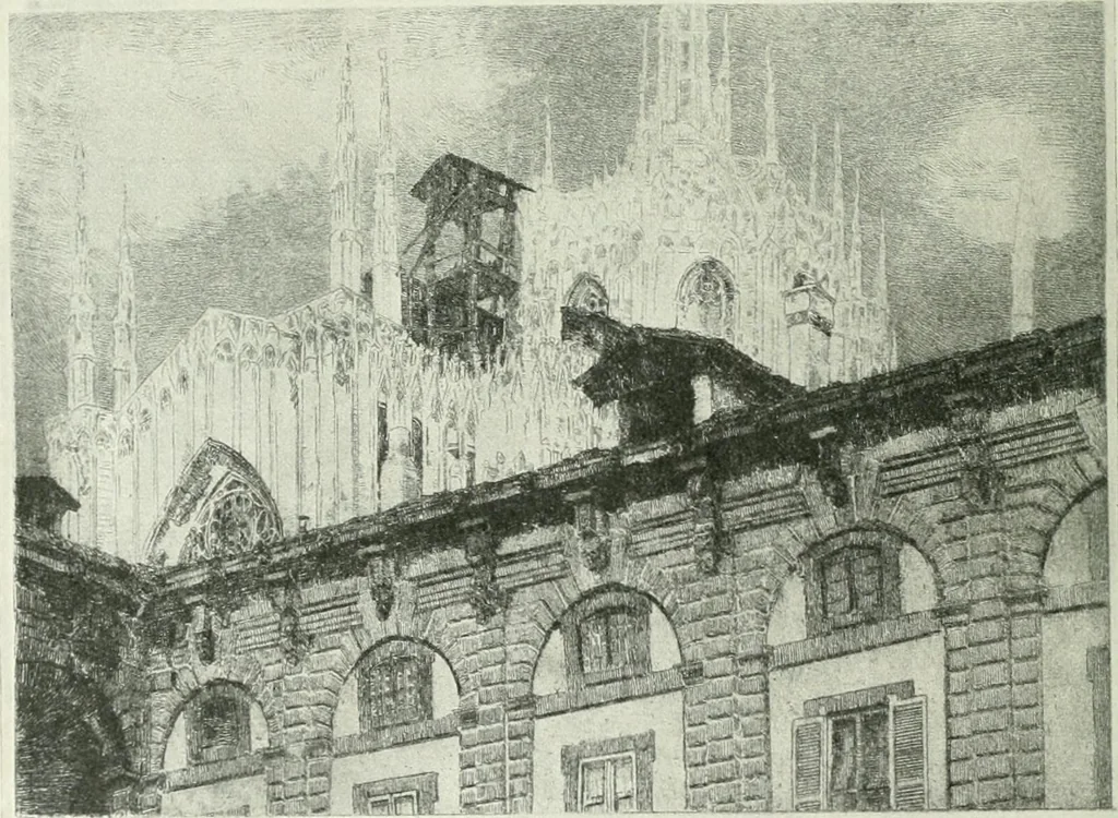 An illustration from Studio international, 1893, leaf 69