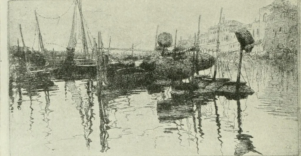 An illustration from Studio international, 1893, leaf 71