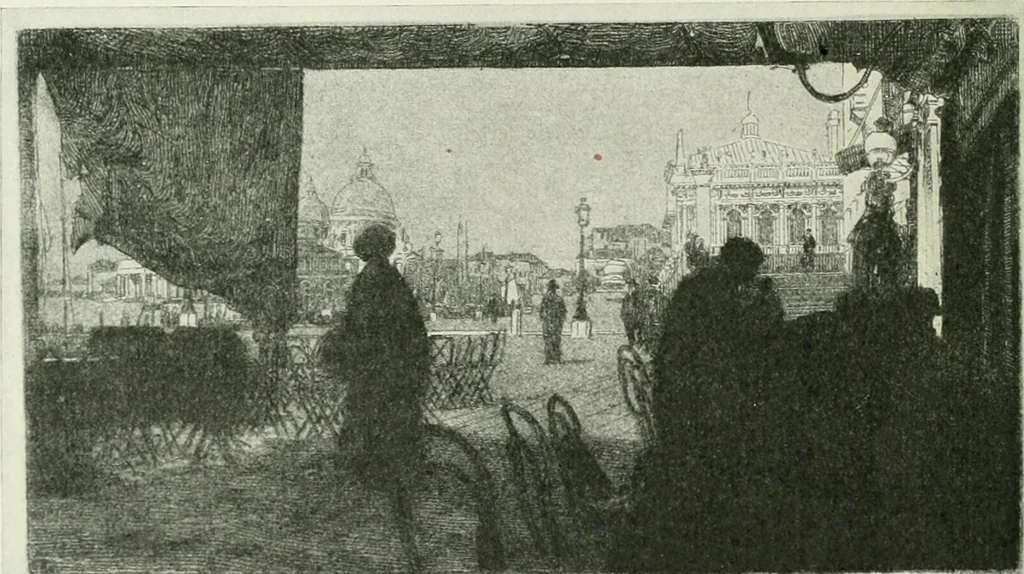 An illustration from Studio international, 1893, leaf 71