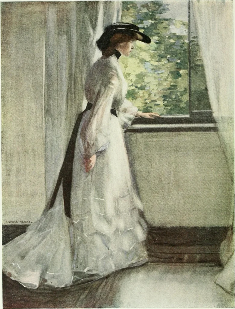 An illustration from Studio international, 1893, leaf 75