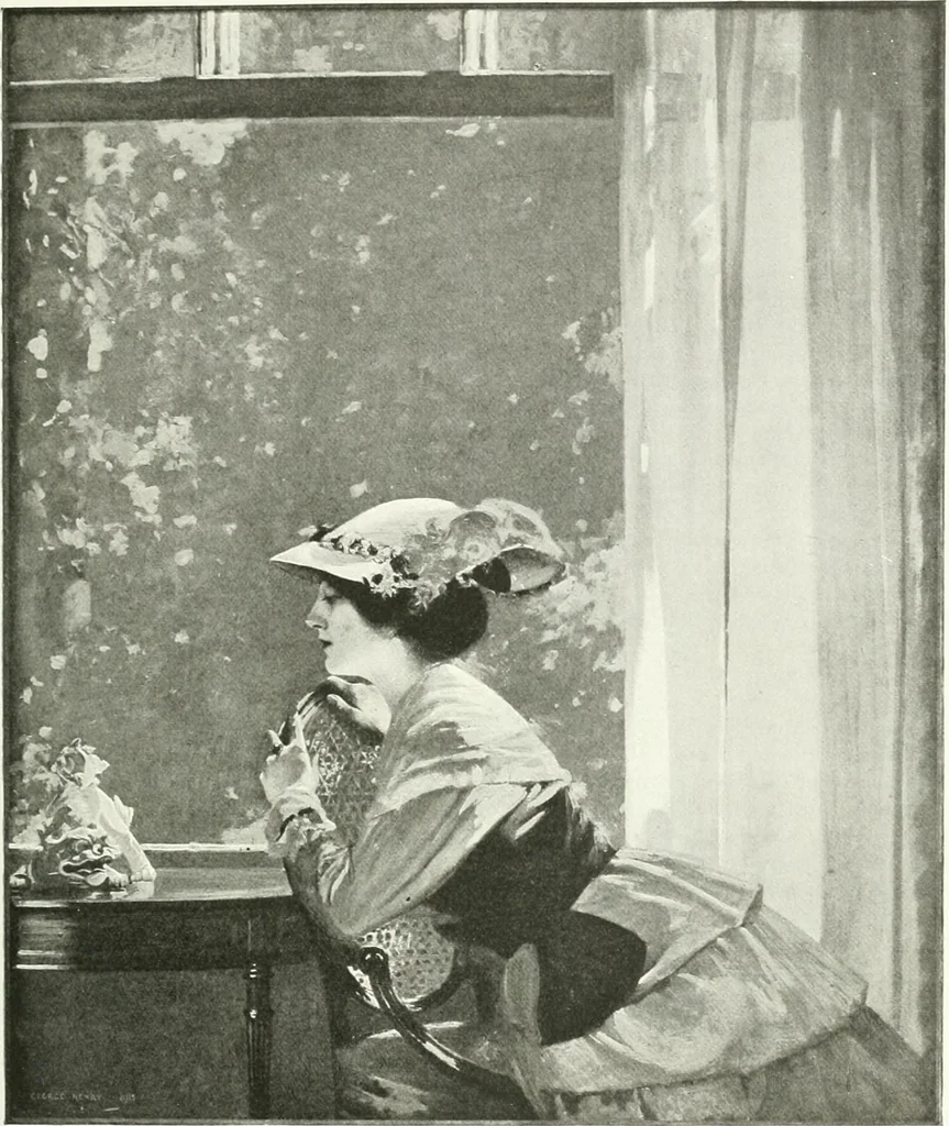 An illustration from Studio international, 1893, leaf 78
