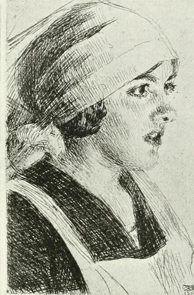 An illustration from Studio international, 1893, leaf 84